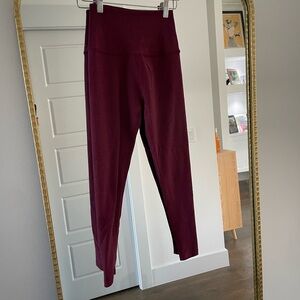 Red Beyond Yoga Space Dye Leggings